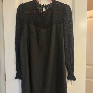 Black dress by Shein size 1XL, new and unused